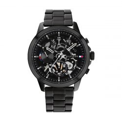 Montre tommy hilfiger noir homme hot sale