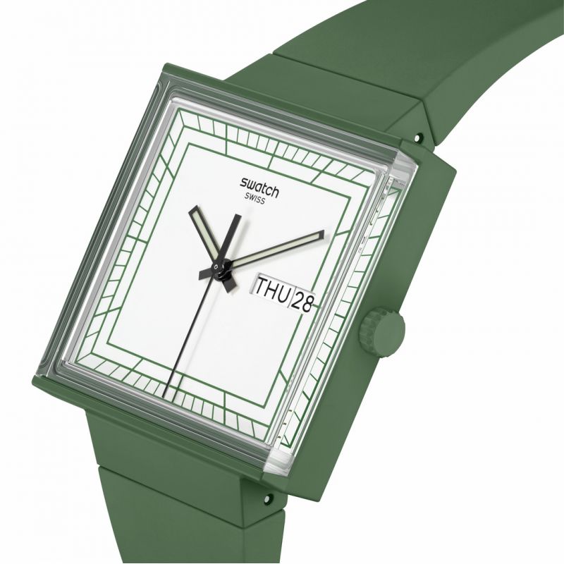 Acheter la montre Swatch SO34G700 WHAT IF GREEN Paris