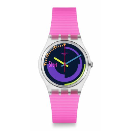 SO28K111 - SWATCH NEON PINK PODIUM