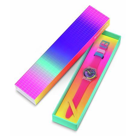 SO28K111 - SWATCH NEON PINK PODIUM