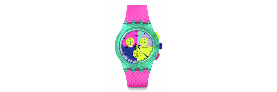 Acheter les montres Swatch NEON unisexe en Magasin à Paris 13e